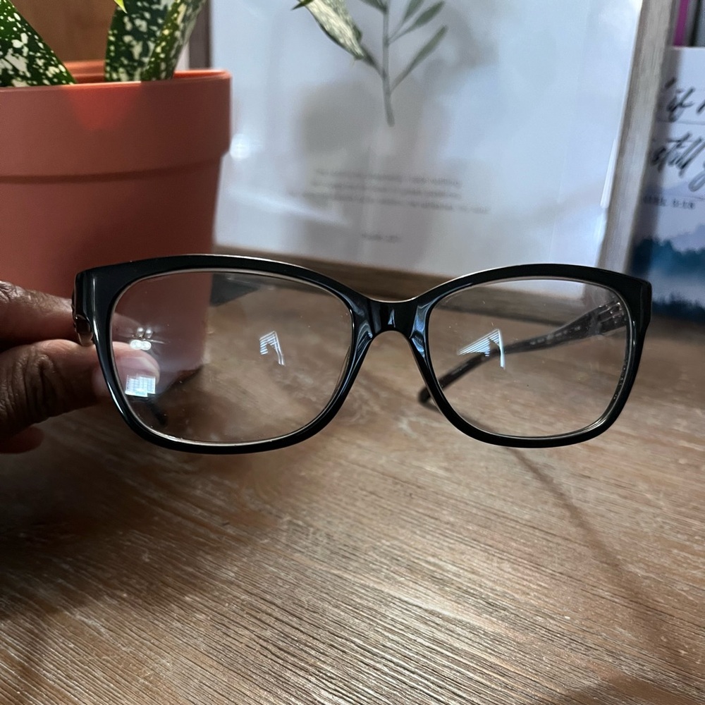 🤩Bebe Black Rectangular Eyeglasses🤩 - Picture 2 of 5
